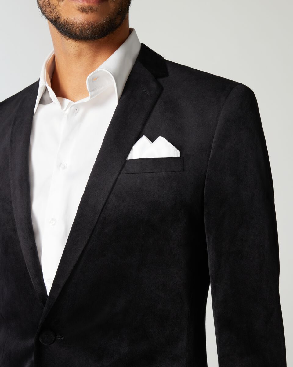 Slim Fit Detachable Shawl Collar Tuxedo